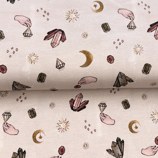Magic Crystals - NON NON OUI - Printed Jersey