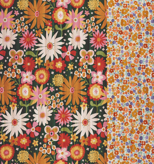 Childhood - Coton matelassé vertical réversible