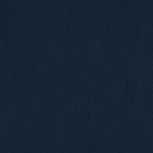 Marine foncé - Coton enduit uni