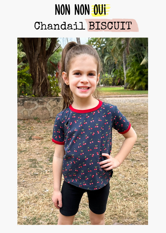 Chandail rétro BISCUIT