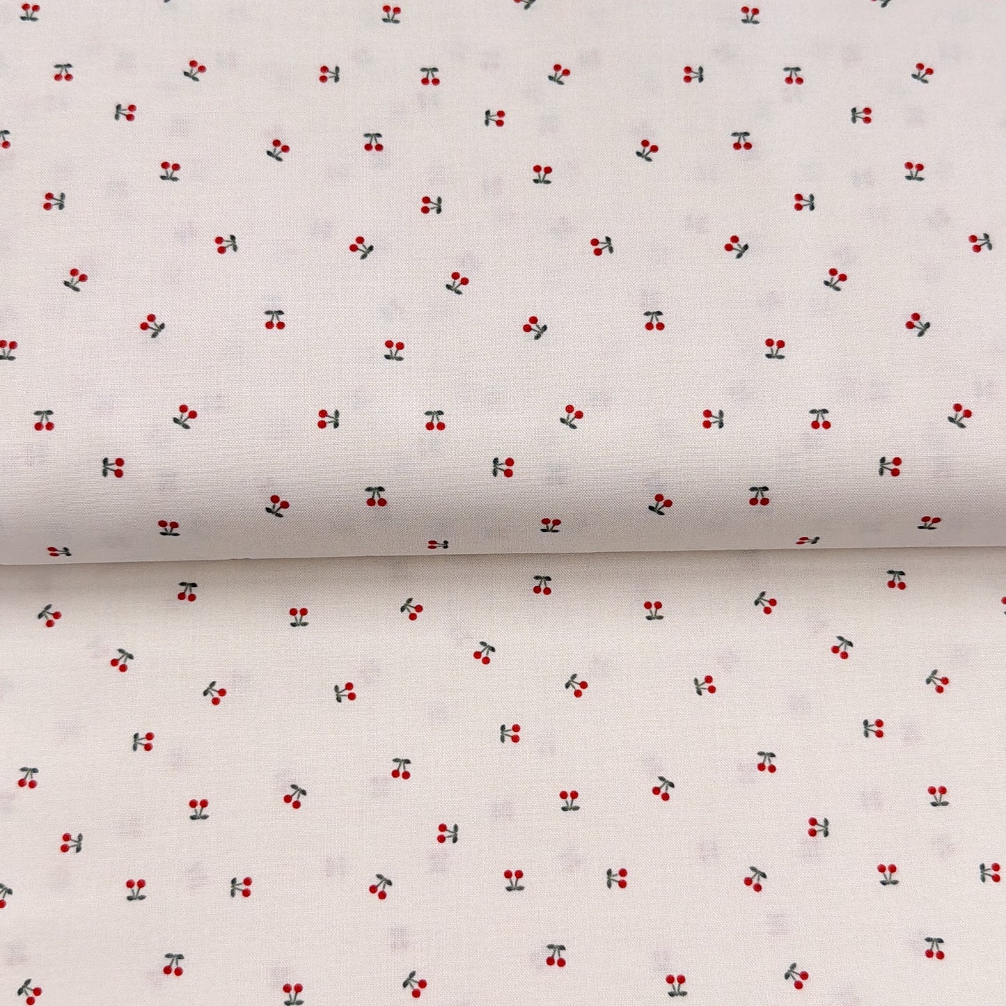 Cerises crème - Figo Fabrics - Coton courtepointe imprimé