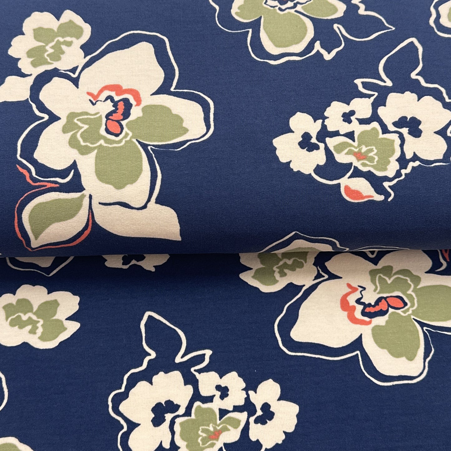 Stupéfiantes marine - French Terry imprimé