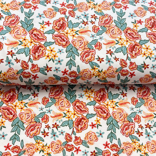 Broderies blanc - NON NON OUI - Jersey imprimé
