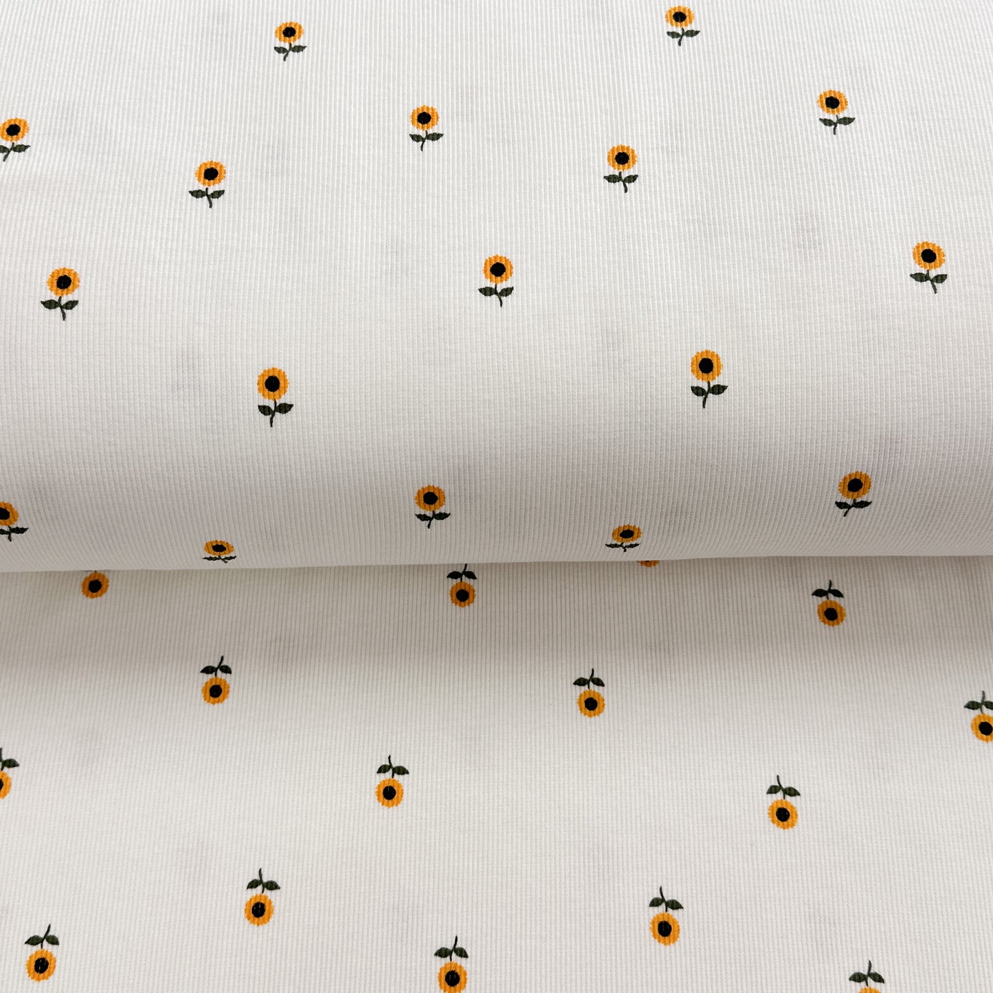 Cherries - Printed ribbed jersey