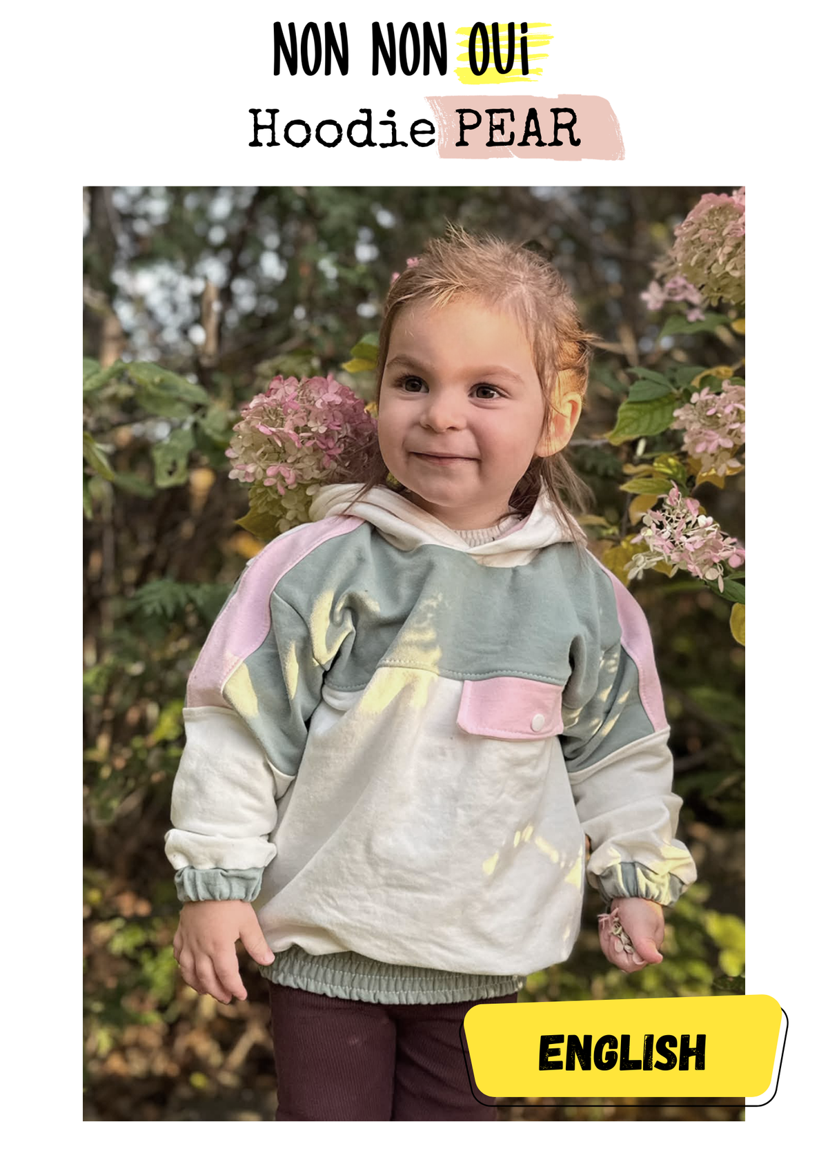 Hoodie PEAR - Pattern