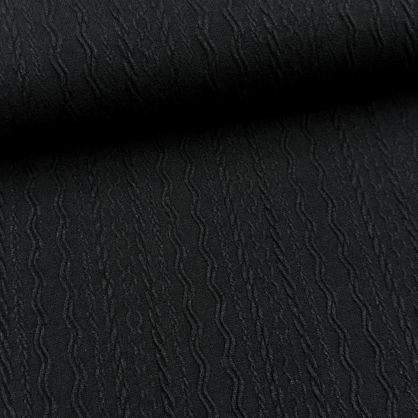 Noir - Tricot câble