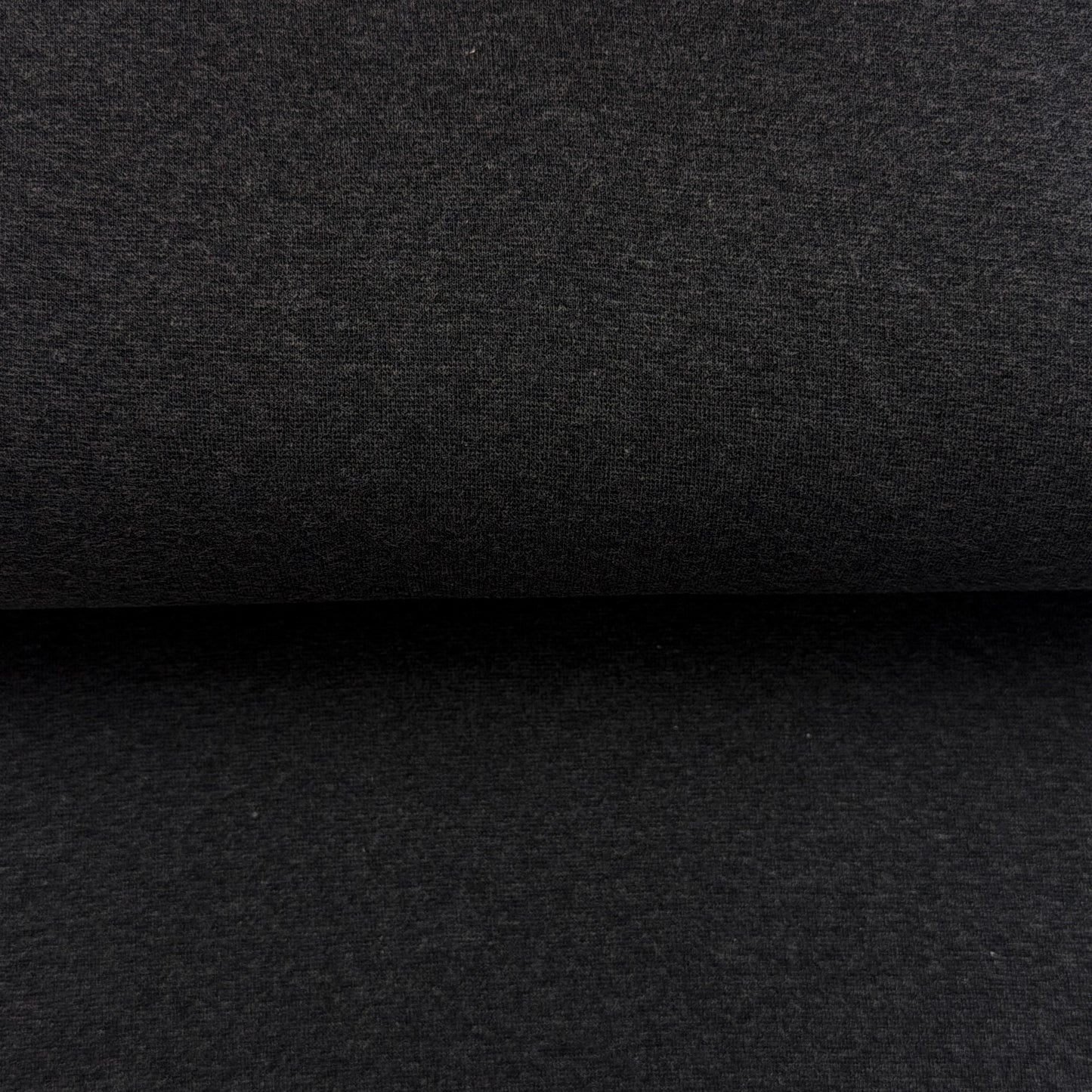 Gris graphite mélange - Bord côte (ribbing)