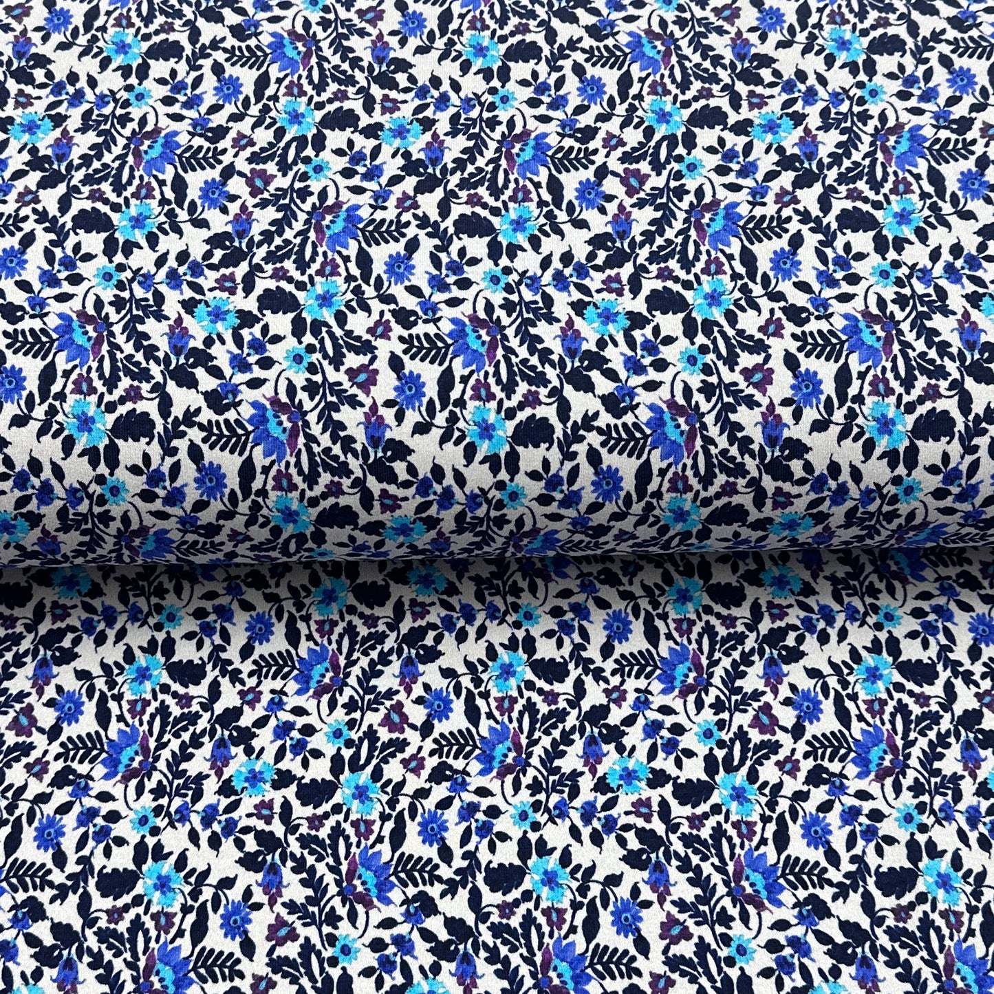 Finesse écru - French Terry imprimé digital