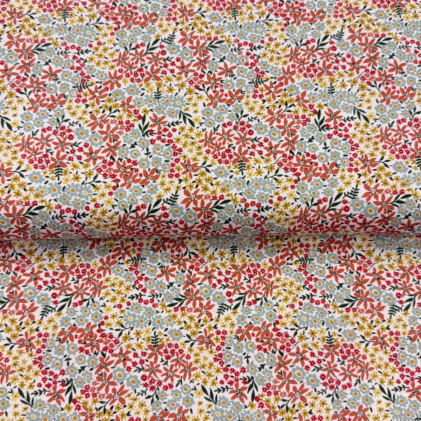 Floral Calico - Figo Fabrics - Coton courtepointe imprimé