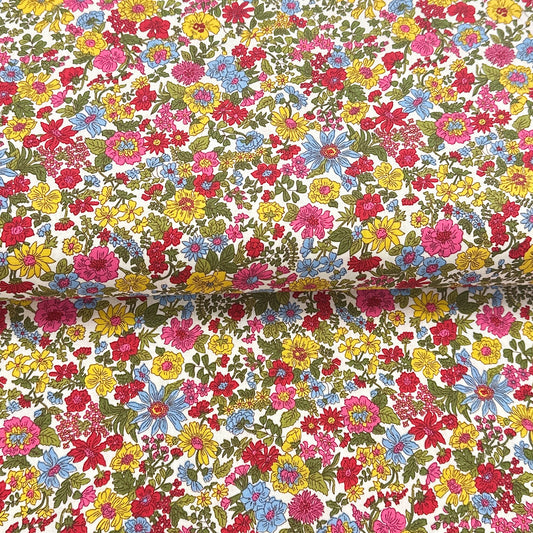 Emily Annabelle Jaune - Liberty Fabrics - Coton imprimé