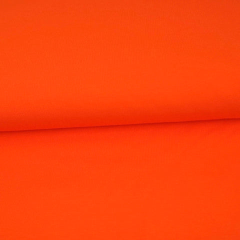 Orange néon - Jersey uni - Collection éphémère