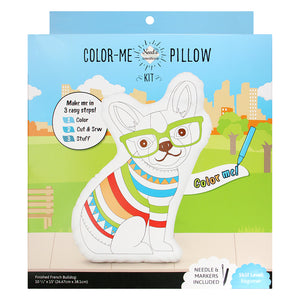 Set of Color Me Cushion NEEDLE LICIOUS - French Bulldog