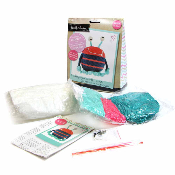 Complete NEEDLE LICIOUS crochet kit - Monster