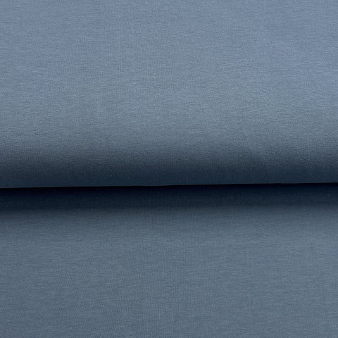 Dusty Blue - Solid organic jersey