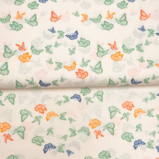 Migration Ivoire - Monaluna - Organic printed poplin