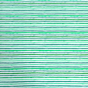 Lignes vertes - Jersey imprimé