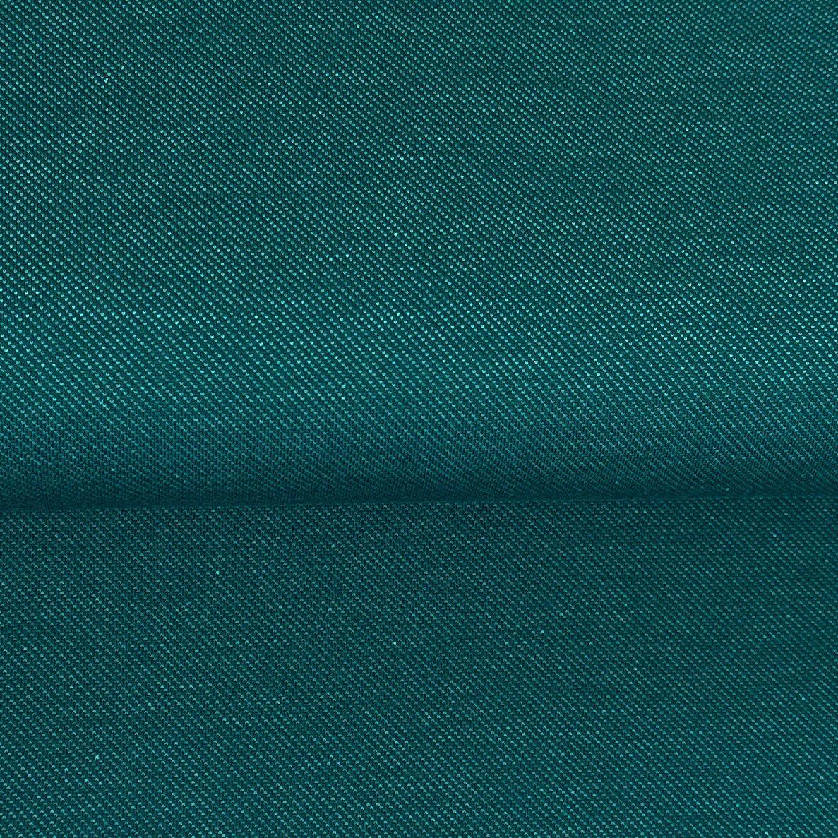 End of roll 77 cm - Petrol green denim look - Jersey