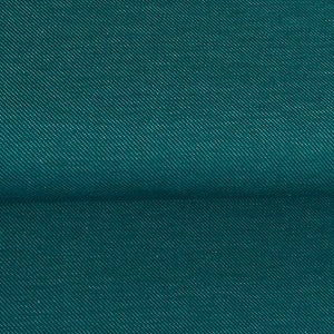 End of roll 77 cm - Petrol green denim look - Jersey