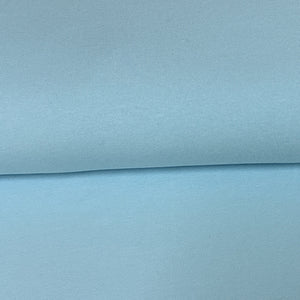 Fin de rouleau 17 cm - Bleu doux- Jersey uni - Collection éphémère