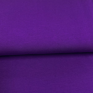 End of roll 13 cm - Mauve - Solid brushed French Terry