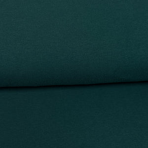 Teal - French Terry Bambou coton