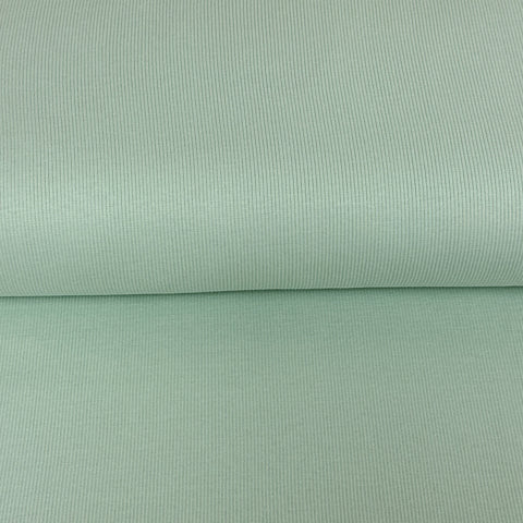 End of roll 85 cm - Light green glass - See you at six - Ribbing