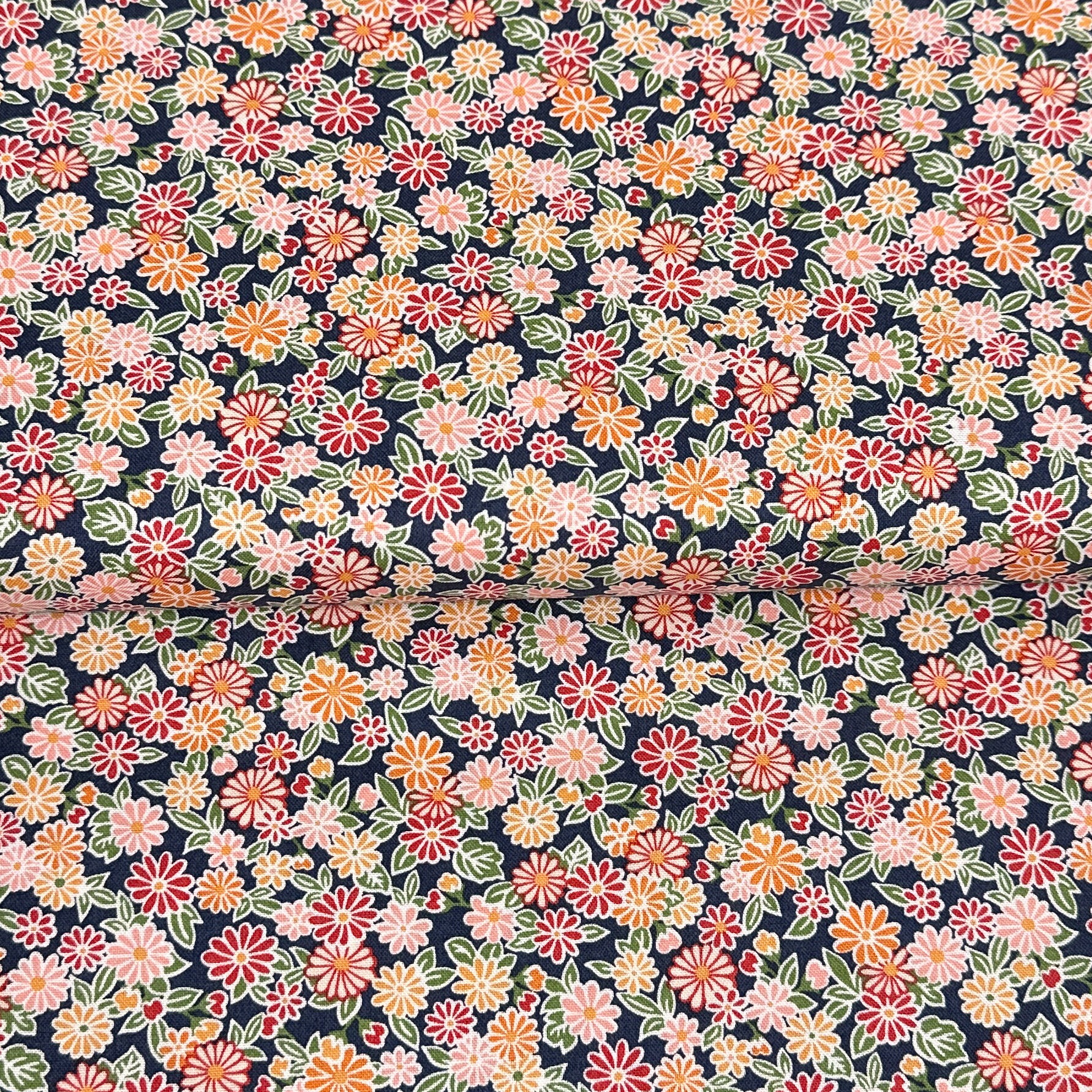 Charming chrysanthemums - Liberty Fabrics - Printed Cotton