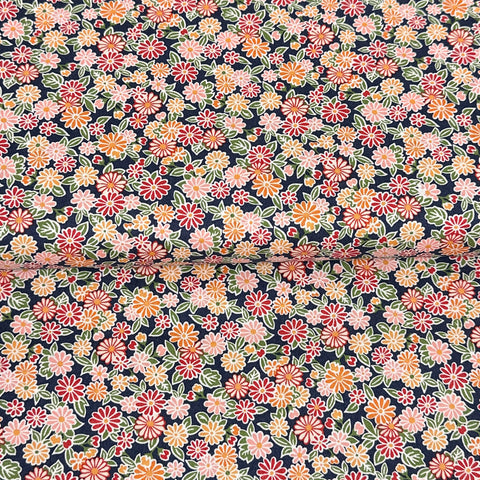 Charming chrysanthemums - Liberty Fabrics - Printed Cotton