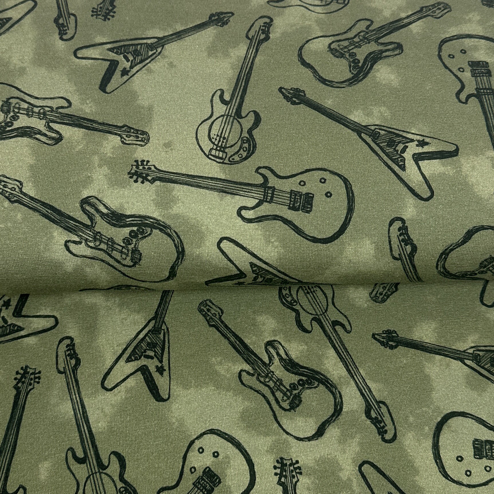 Electric guitars - Printed jersey