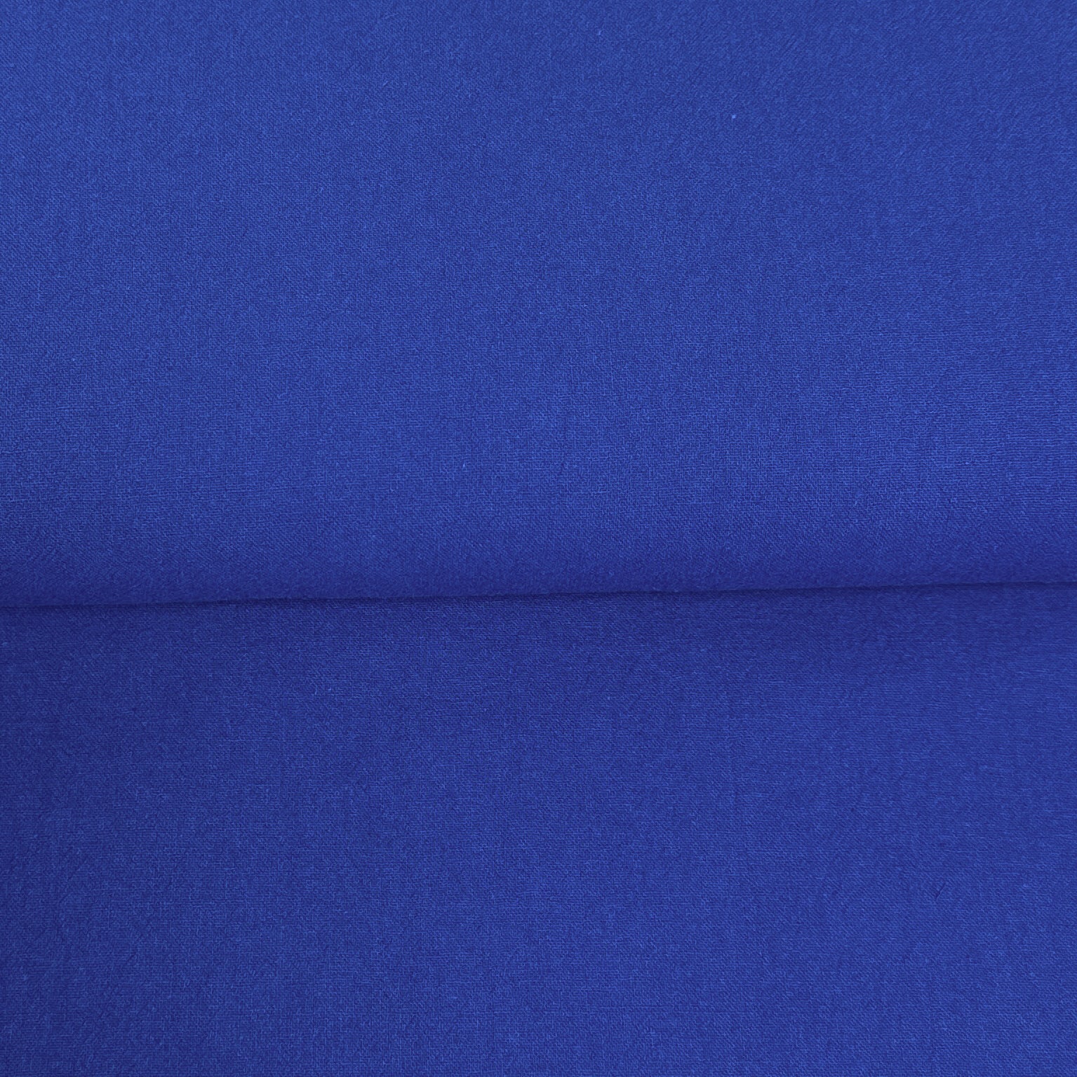 Blue - Katia Fabrics - Plain Rustic Cotton