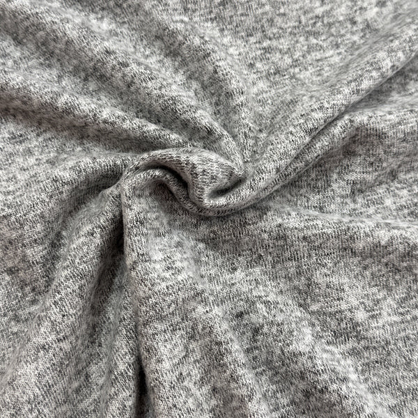 Pale heather gray knit