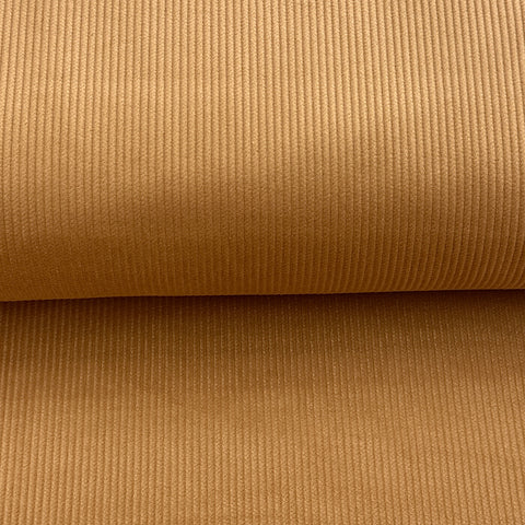 Ocre (léger défaut) 50 cm - Velours côtelé (corduroy) 500 raies