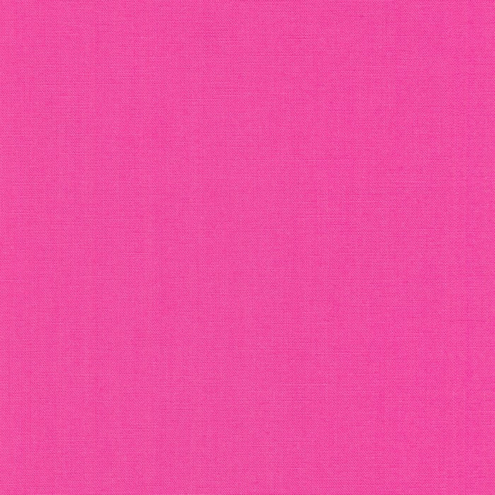 Bright pink - Kona - Coton à courtepointe uni