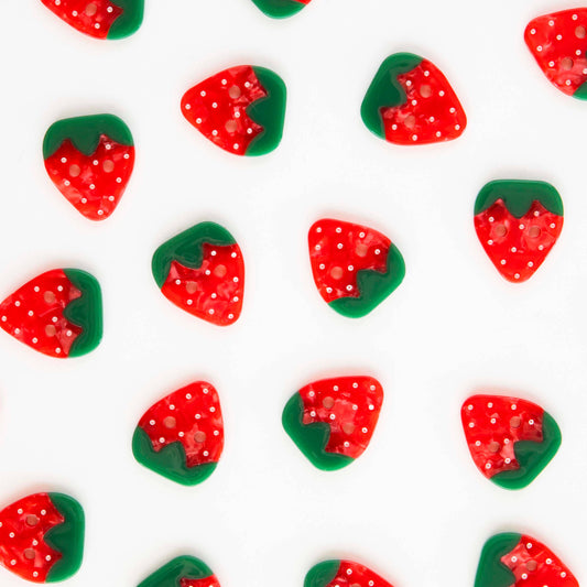 Gros Boutons Fraise 1"