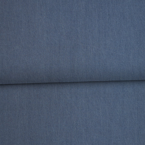 Denim bleu moyen - Denim tissé TENCEL™