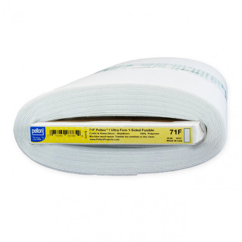 Entoilage Pellon Peltex 71F Thermocollant Simple Face Ultra Rigide