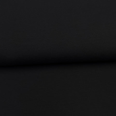 Fin de rouleau 35 cm - Noir - Jersey uni