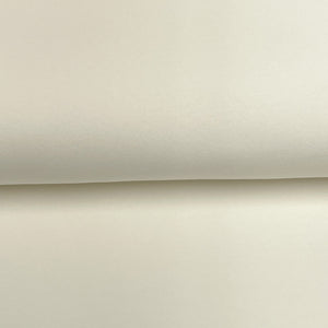 Fin de rouleau 40 cm - Écru - Coton ouaté biologique extensible uni