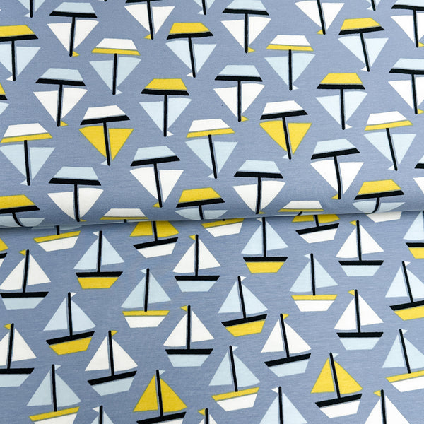 Bateaux bateaux - Katia Fabrics - French Terry imprimé