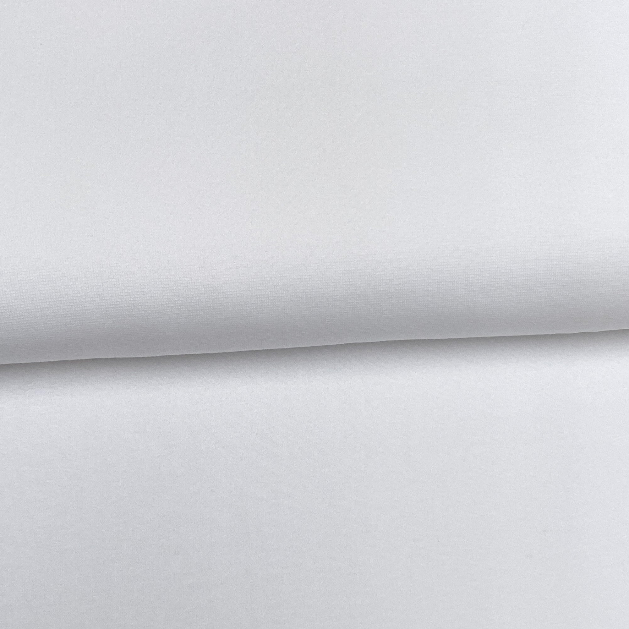 Fin de rouleau 31 cm - Blanc - Bord côte (ribbing)