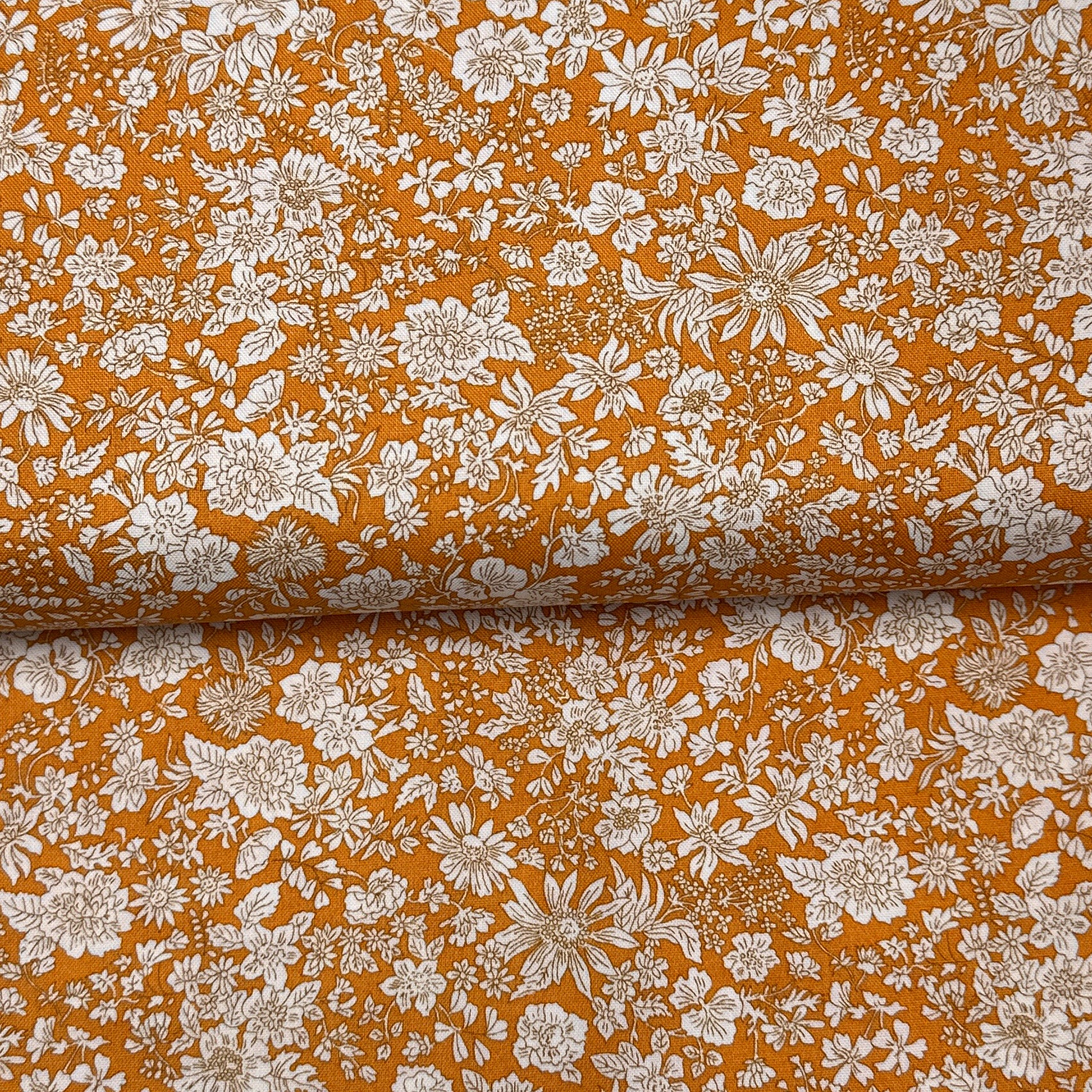 Emily Belle Saffron - Liberty Fabrics - Printed Cotton