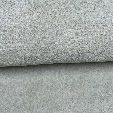 Fin de rouleau 59 cm - Ratine de coton gris