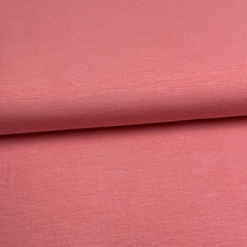 Coral pink - Plain TENCEL™ jersey