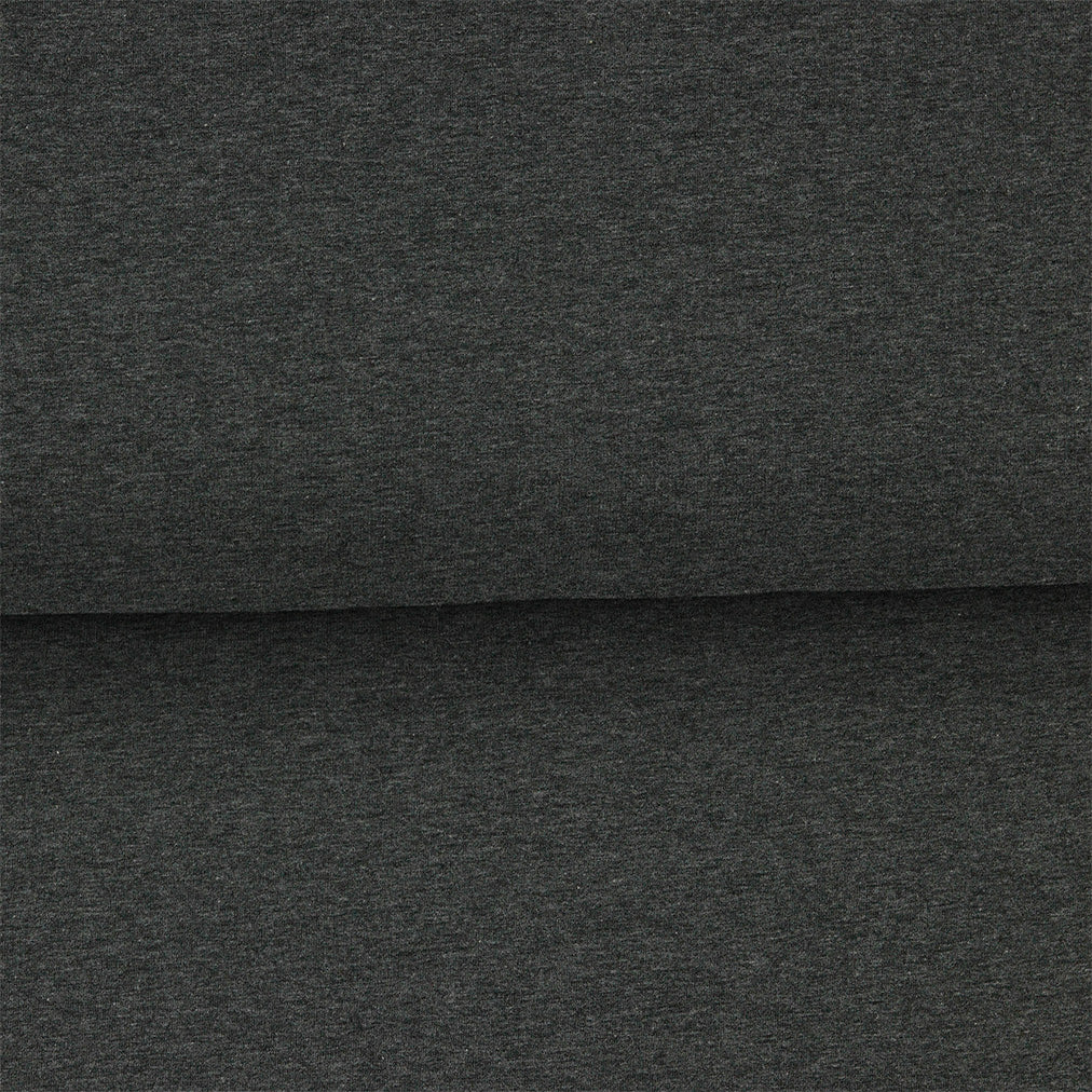 Gris foncé mélange - Jersey uni