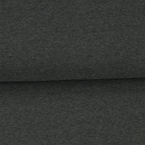 Gris foncé mélange - Jersey uni