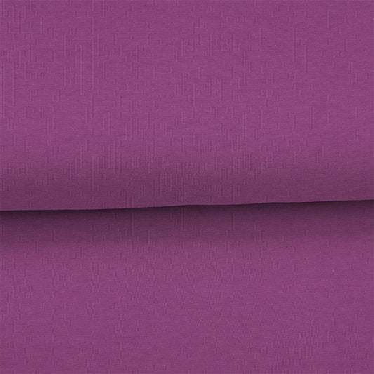 Améthyste - French Terry uni biologique