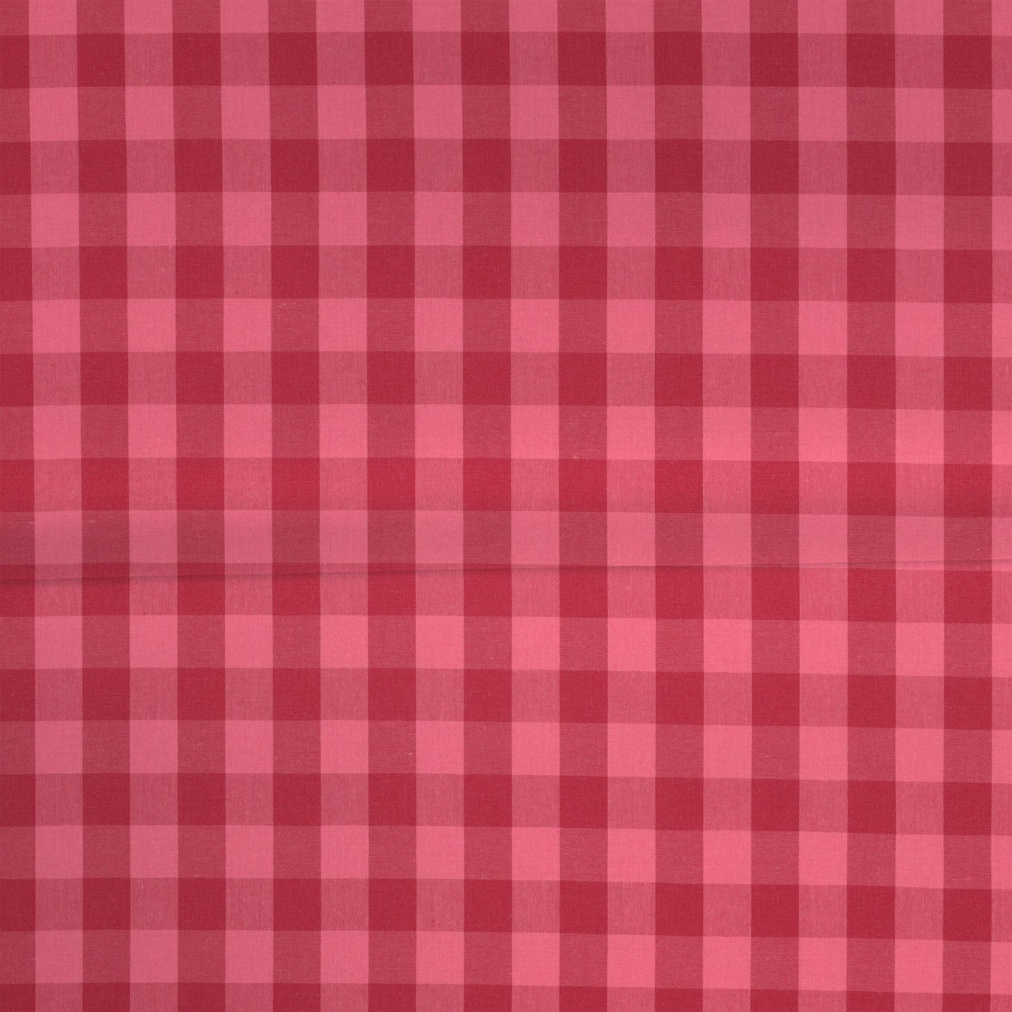 Carreaux Rose/bordeaux - Coton teint sur fil