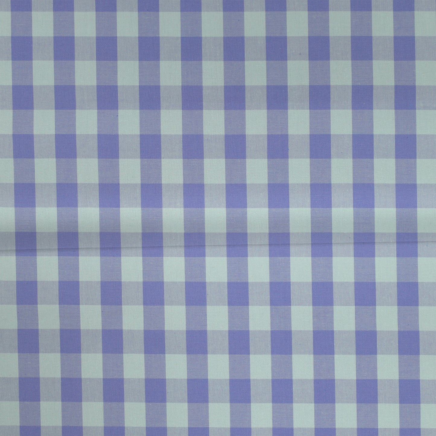 Carreaux Lavande/vert pâle - Coton teint sur fil
