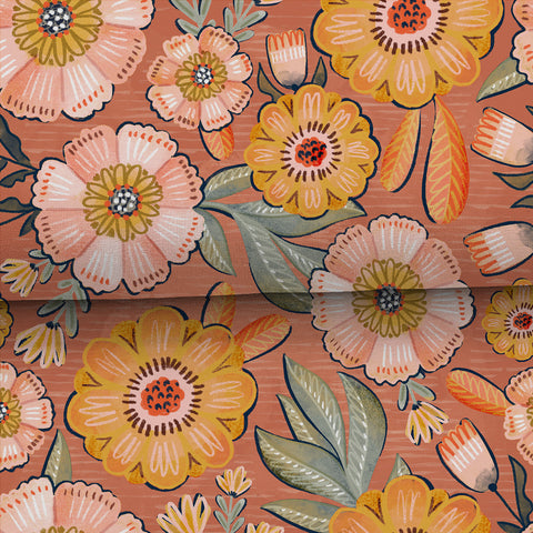 PRÉCOMMANDE - Floral rose - NON NON OUI - Jersey imprimé