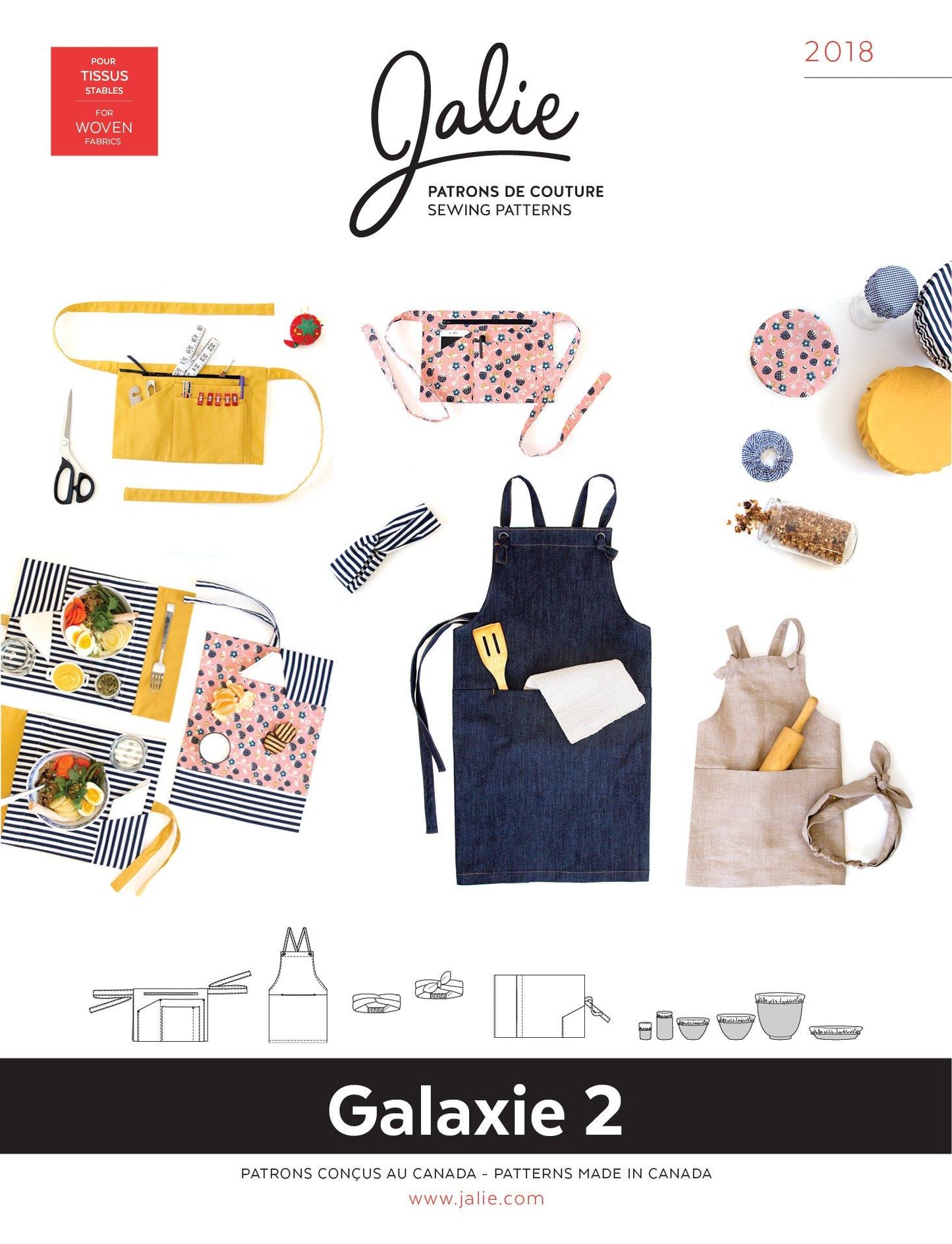 GALAXIE 2 - Kitchen Accessories and Wearables
